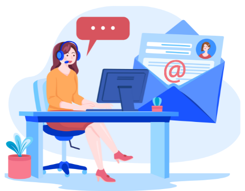 get in touch with us